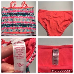 GIRLS JUSTICE BATHING SUIT
